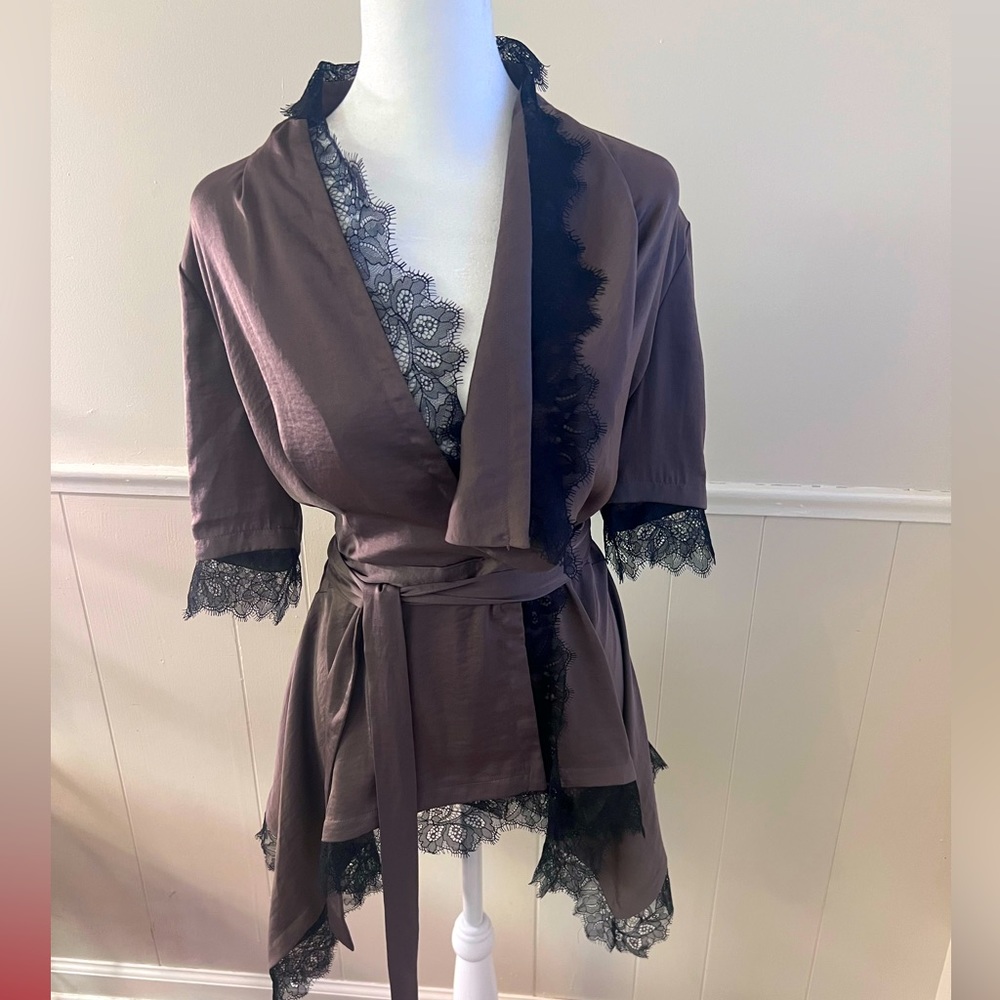 BCBG MaxAzria Wrap Blouse